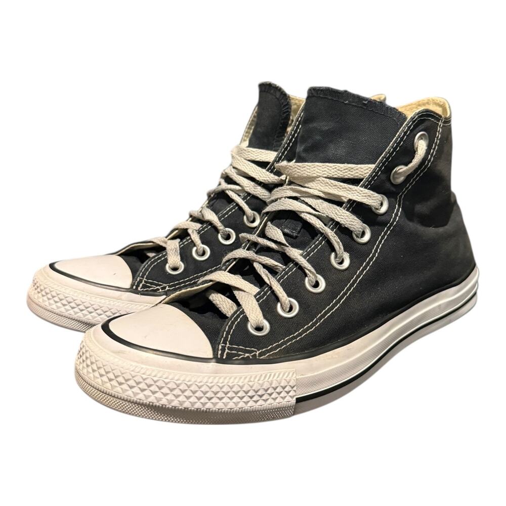 Converse Chuck Taylor All Star High Women’s Size 8.5 Black White Classic
